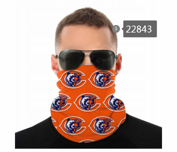 2021 NFL Chicago Bears #83 Dust mask with filter